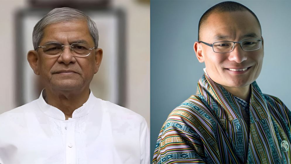 রাতে ভুটানের প্রধানমন্ত্রীর সঙ্গে বিএনপি মহাসচিবের সৌজন্য সাক্ষাৎ