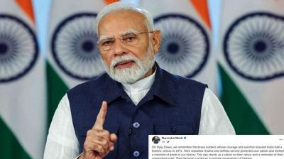 মোদির বিজয় দিবসের পোস্টে নেই বাংলাদেশের নাম, বললেন ‘ভারতের ঐতিহাসিক বিজয়’