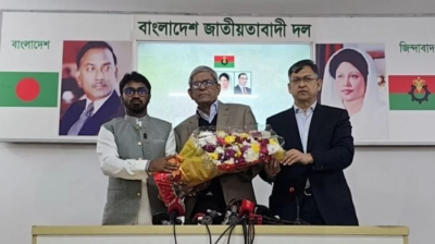 বিএনপিতে যোগ দিলেন গণঅধিকারের রাশেদ খান