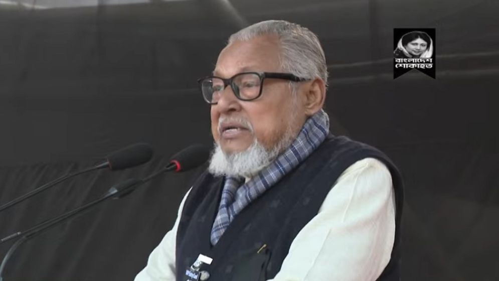 খালেদা জিয়ার মৃত্যুর দায় থেকে শেখ হাসিনা মুক্তি পাবেন না: নজরুল ইসলাম