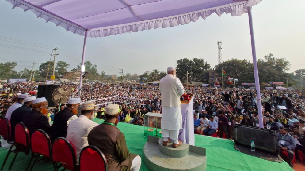 আমাদের সন্তানরা আধিপত্যবাদকে লালকার্ড দেখিয়েছে: জামায়াত আমির