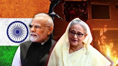 ভারত শেখ হাসিনার রেকর্ড করা ভাষণ বাজাতে দিল কেন?