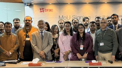 ২ হাজার তরুণের কর্মসংস্থানের লক্ষ্যে ২০ প্রতিষ্ঠানের সঙ্গে ব্র্যাকের সমঝোতা স্মারক সই