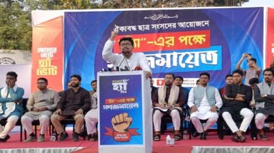 আপনাদেরও হাসিনার মতো ডিল করব: ডাকসু ভিপি