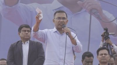 বিএনপি সরকার গঠন করলে প্রথম দায়িত্ব দেশ পুনর্গঠন করা: তারেক রহমান