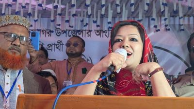 ইউএনওর বিরুদ্ধে ইসিতে রুমিন ফারহানার অভিযোগ