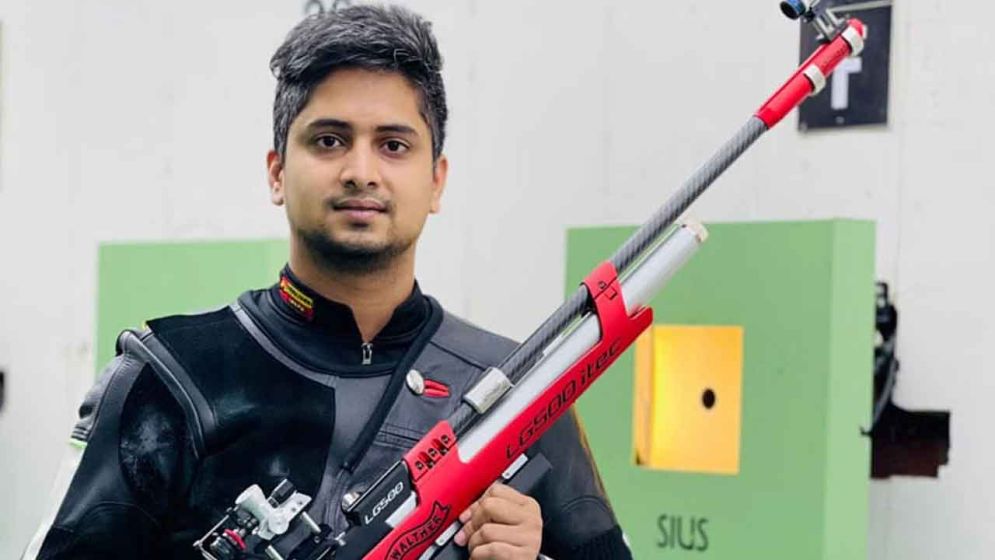 দিল্লিতে ২২ জনের মধ্যে ১৫তম হয়েছেন শুটার রবিউল