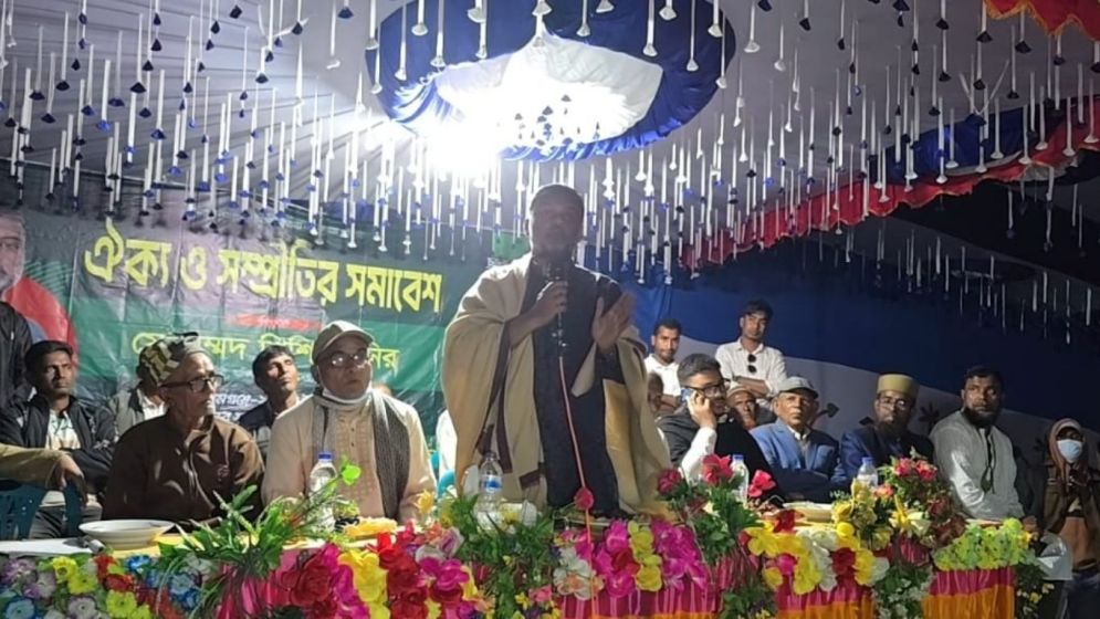ধর্মীয় বিভাজনের রাজনীতি করবেন না, দিরাই-শাল্লায় সাম্প্রদায়িকতার ঠাঁই নেই: শিশির মনির