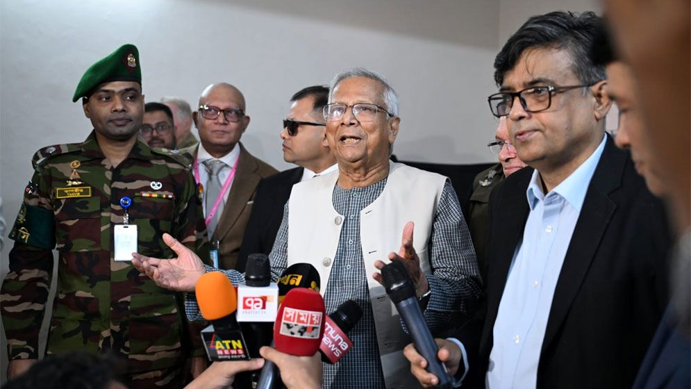 নতুন বাংলাদেশ গড়ার লক্ষ্যে গণভোটে অংশ নেওয়ার আহ্বান প্রধান উপদেষ্টার