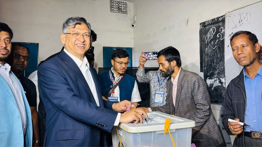 ভোটের মধ্য দিয়ে ইতিহাসের বাঁক বদলানো শুরু হয়েছে: সালাহউদ্দিন