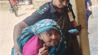 জীবনের শেষ ভোট দিতে এসেছি: শতবর্ষী ফুলজান বেগম