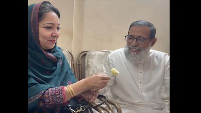 শুভেচ্ছা জানাতে নবনির্বাচিত এমপি নায়াব ইউসুফের বাসায় জামায়াত প্রার্থী