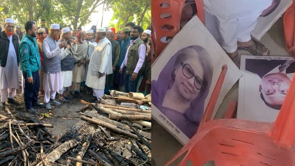 জামায়াত সমর্থকের বাড়িতে আগুন, বিএনপি সমর্থকদের ওপর হামলা