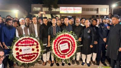 রূপগঞ্জে প্রথম প্রহরে ভাষা শহীদদের প্রতি বিনম্র শ্রদ্ধা