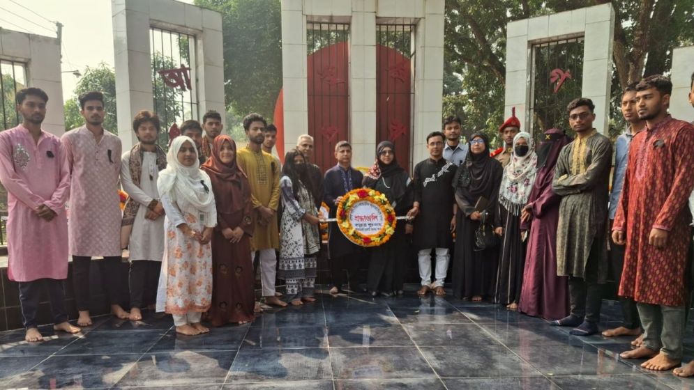 বসুন্ধরা শুভসংঘের উদ্যোগে যথাযোগ্য মর্যাদায় মহান শহিদ দিবস পালিত