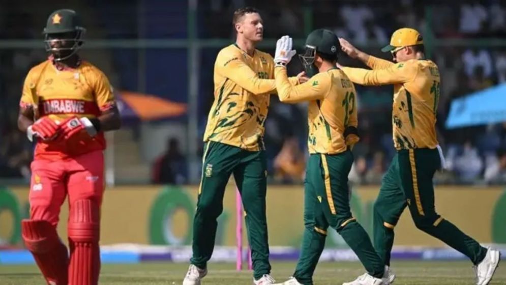 রাজার লড়াই বিফলে, জিম্বাবুয়েকে হারিয়ে অপরাজিত দক্ষিণ আফ্রিকা