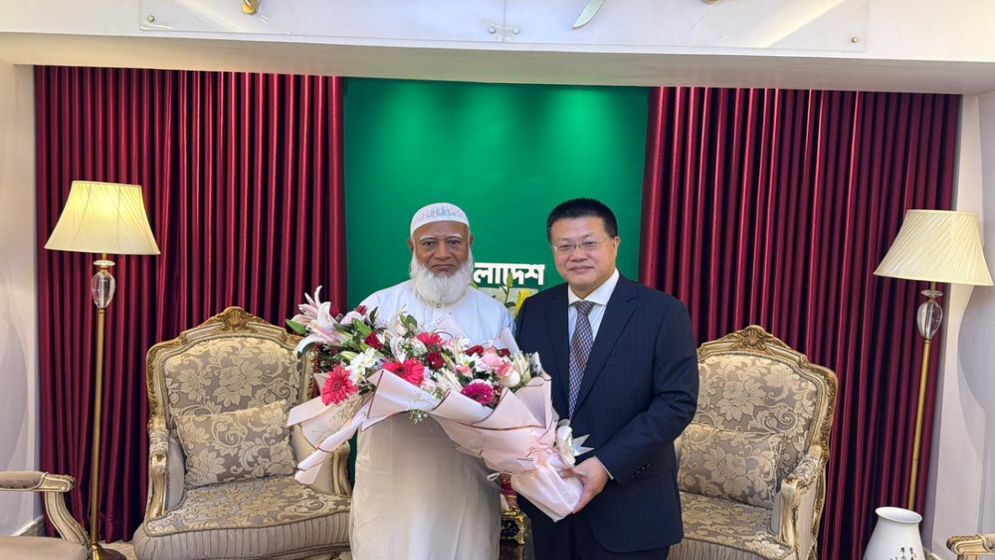 বিরোধীদলীয় নেতার সঙ্গে চীনের রাষ্ট্রদূতের সাক্ষাৎ