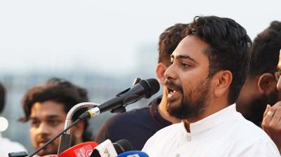 হাওয়ার ওপর দিয়ে আসেনি, এ সরকারের বৈধতা জুলাই গণঅভ্যুত্থান: নাহিদ ইসলাম