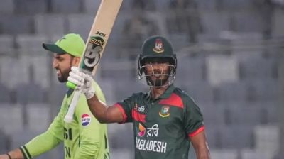তানজিদের সেঞ্চুরি, পাকিস্তানকে ২৯১ রানের লক্ষ্য দিল বাংলাদেশ