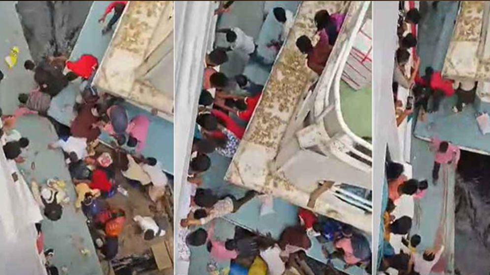 সদরঘাটে দুই লঞ্চের চাপায় নিহত ১