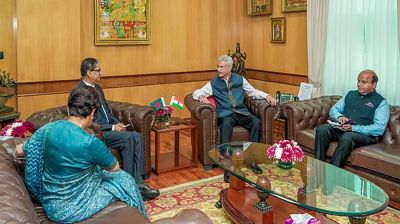 নয়াদিল্লিতে পররাষ্ট্রমন্ত্রী জয়শঙ্করের সঙ্গে বাংলাদেশের হাইকমিশনারের সাক্ষাৎ