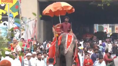 ঈদুল ফিতর উপলক্ষে রাজধানীতে বর্ণাঢ্য আনন্দ মিছিল