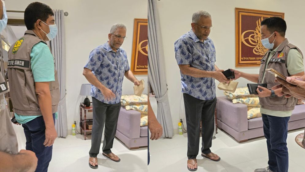 ডিজিএফআইয়ের সাবেক মহাপরিচালক মামুন খালেদ গ্রেপ্তার