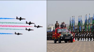 দেড় যুগ পর বর্ণাঢ্য কুচকাওয়াজে স্বাধীনতা দিবস উদযাপন