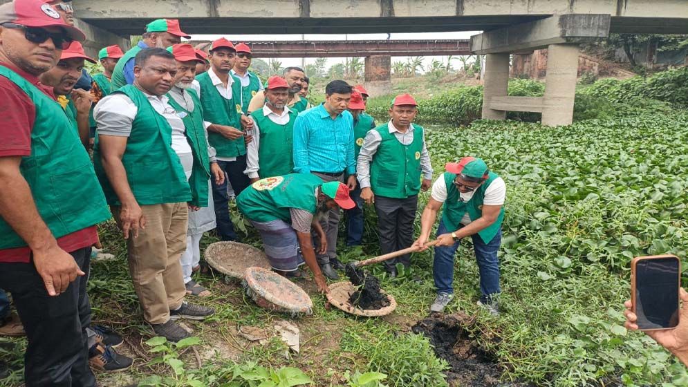 গাজীপুরে চিলাই খাল পুনঃখনন শুরু, জলাবদ্ধতা নিরসনে বড় উদ্যোগ