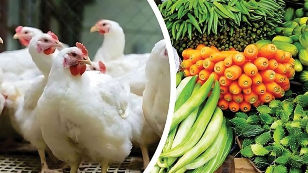 সবজিতে স্বস্তি নেই, বেড়েছে মুরগির দাম