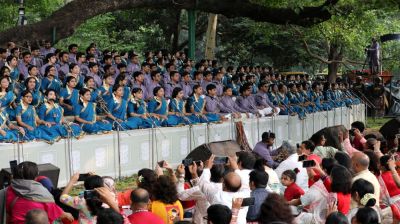 রমনার বটমূলে ছায়ানটের বর্ষবরণ অনুষ্ঠান