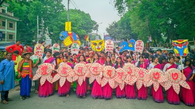 সারা দেশে বর্ণাঢ্য আয়োজনে বাংলা নববর্ষ উদযাপন