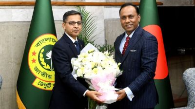 ডেপুটি স্পিকারের সঙ্গে ভারতীয় হাইকমিশনারের সাক্ষাৎ