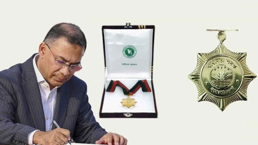 আজ স্বাধীনতা পদক হস্তান্তর করবেন প্রধানমন্ত্রী