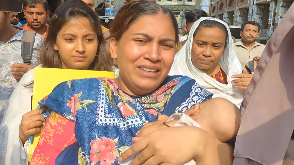 মানবিক বিবেচনায় জামিন পেলেন দেড় মাসের বাচ্চার মা যুব মহিলা লীগ নেত্রী