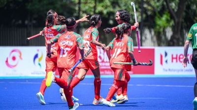 উজবেকিস্তানকে হারিয়ে হকিতে বাংলাদেশের মেয়েদের ইতিহাস