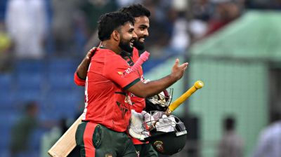হৃদয়-শামীমের ঝড়ো ব্যাটিংয়ে সিরিজে এগিয়ে গেল বাংলাদেশ