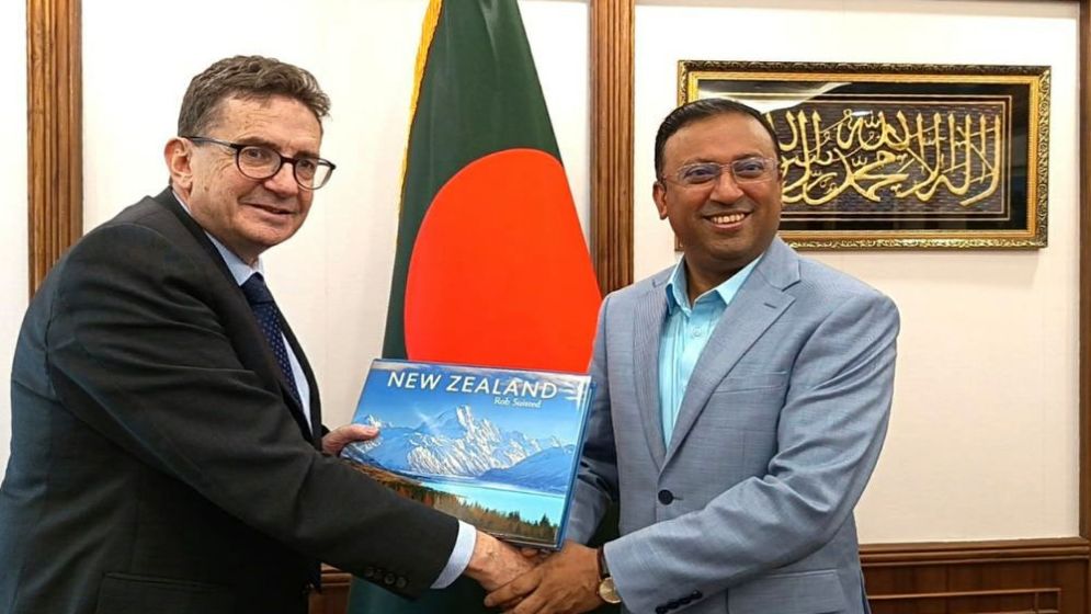 বাণিজ্য ও সহযোগিতা বৃদ্ধিতে বাংলাদেশ-নিউজিল্যান্ডের উচ্চপর্যায়ের বৈঠক