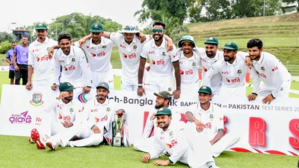 টেস্ট র‍্যাঙ্কিংয়ে প্রথমবারের মতো সাতে বাংলাদেশ