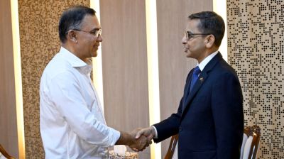প্রধানমন্ত্রীর সঙ্গে বিদায়ী ভারতীয় হাইকমিশনারের সাক্ষাৎ