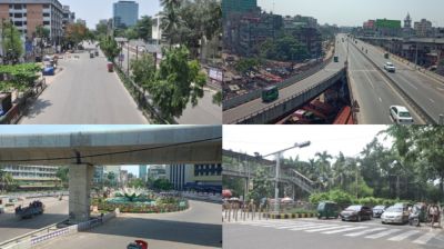 ঈদের দ্বিতীয় দিনে ফাঁকা রাজধানী, রাস্তায় শিশুদের খেলাধুলা
