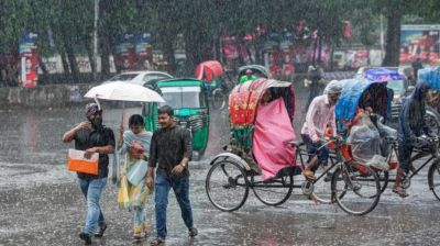 ঢাকাসহ দেশের বিভিন্ন অঞ্চলে বজ্রবৃষ্টির আভাস