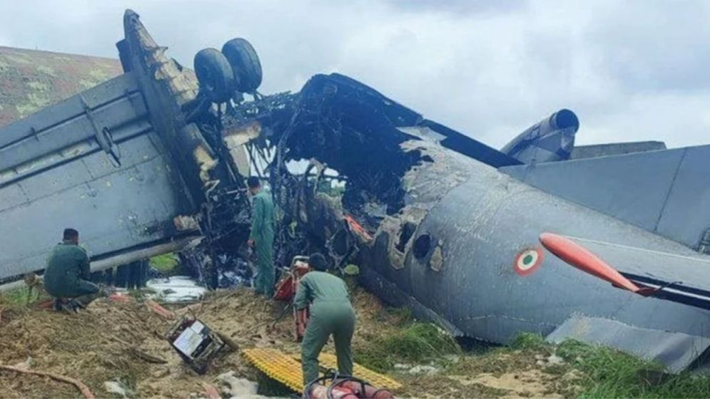 আসামে ভারতীয় বিমান বাহিনীর বিমান বিধ্বস্ত, নিহত ৫