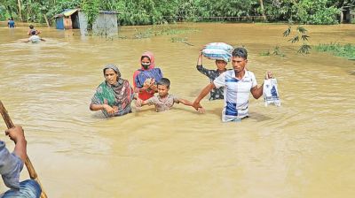 সিলেট, সুনামগঞ্জ ও নেত্রকোনায় বন্যার আভাস