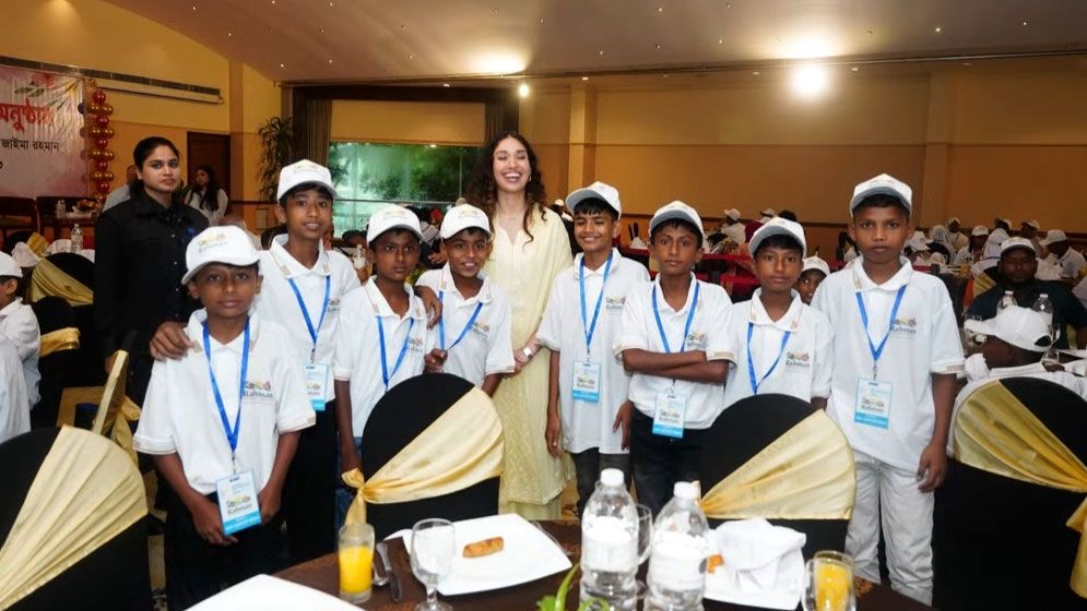 কসবা-আখাউড়ার কৃতি শিক্ষার্থীদের সঙ্গে জাইমা রহমানের প্রাণবন্ত আড্ডা