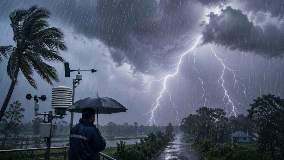 সন্ধ্যার মধ্যে দেশের ১১ জেলায় ঝড়ের আশঙ্কা