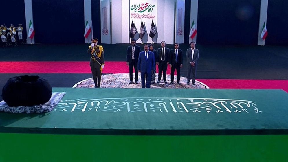 খামেনিকে শেষ শ্রদ্ধা জানালেন স্পিকার হাফিজ উদ্দিন আহমদ