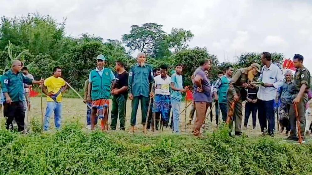 পীরগঞ্জে ৮৪ একর সংরক্ষিত বনভূমি উদ্ধার, দখলমুক্ত করল প্রশাসন