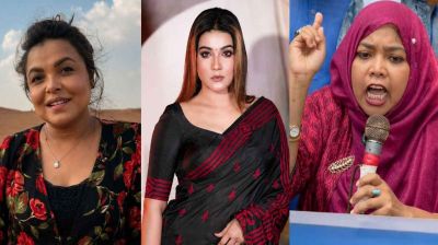 জুলাই আন্দোলকে কটাক্ষ, শাওন-মাহিসহ তিনজনের বিরুদ্ধে থানায় অভিযোগ