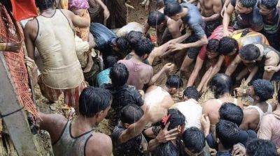 রোহিঙ্গা ক্যাম্পে পাহাড়ধসে নিহত বেড়ে ৮, শিশুই ৭ জন